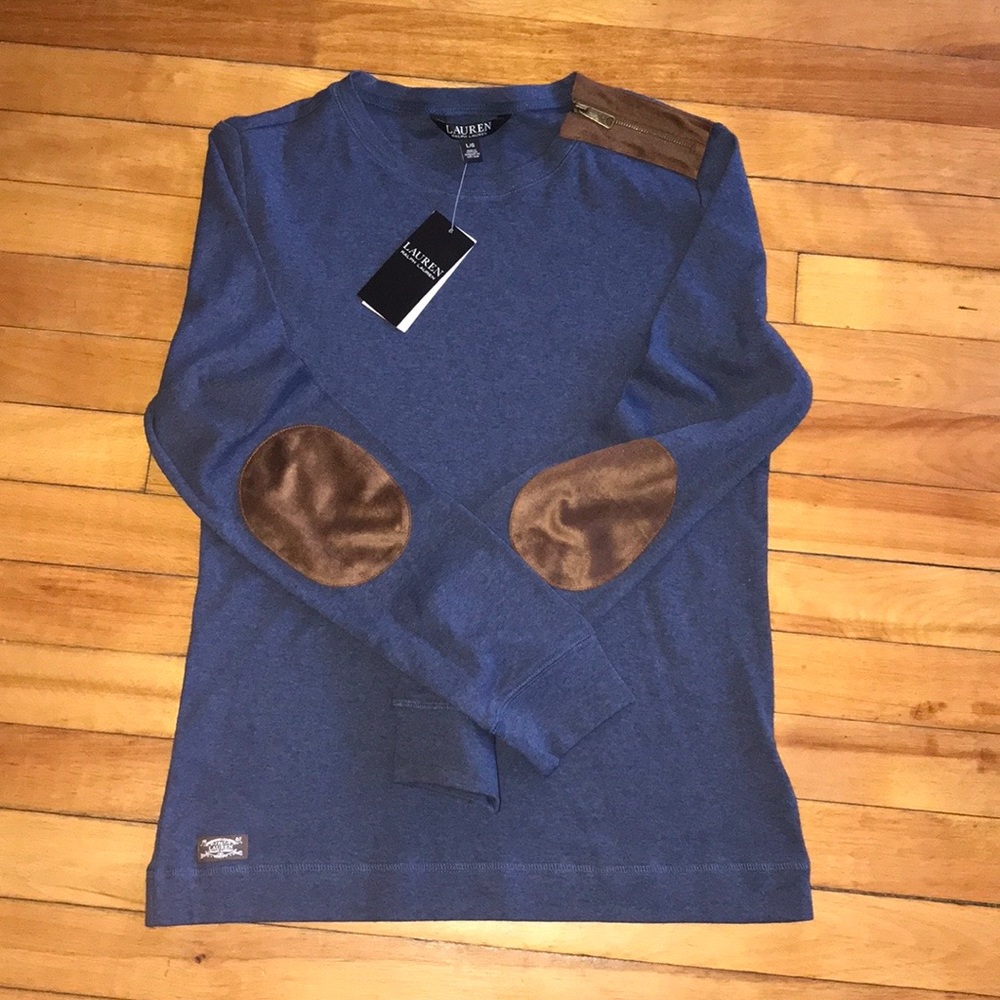 NWT🎊Lauren Ralph Lauren Long Sleeve Women’s Top Sz. L